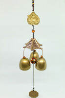 E-002 ระฆังลม กระดิ่งลม โมบายลม วินเทจ Wind Chimes Vitage พระสังกัจจาย์ 1 ชั้น