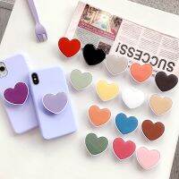 Universal Heart Shaped Phone Socket Holder Finger Grip Bracket for IPhone 13 12 Pro Samsung Pocket Stand Griptok Suporte Celular Ring Grip