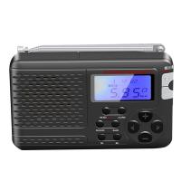 Multifunctional Radio with Antenna Portable LCD Screen AM/FM/SW/TV Full-Band Radio 50/60HZ) 3XAAA Battery Radio Storage