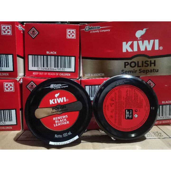KIWI POLISH BLACK SEMIR SEPATU 100ML Lazada Indonesia