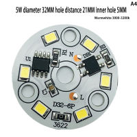 ZhongLouL หลอดไฟทรงกลมสีขาวอบอุ่นเย็น3W 5W 7W 9W 12W 15W 220 W AC V-240V SMD สำหรับหลอดไฟไม่จำเป็นต้องมีไดรเวอร์ชิป LED