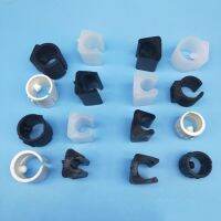 ♨ 8PCS Plastic Chair Feet Non-Slip U-type Pipe Clamp Home Office Table Chair Leg Pads Cover Mute Floor Tube Protector