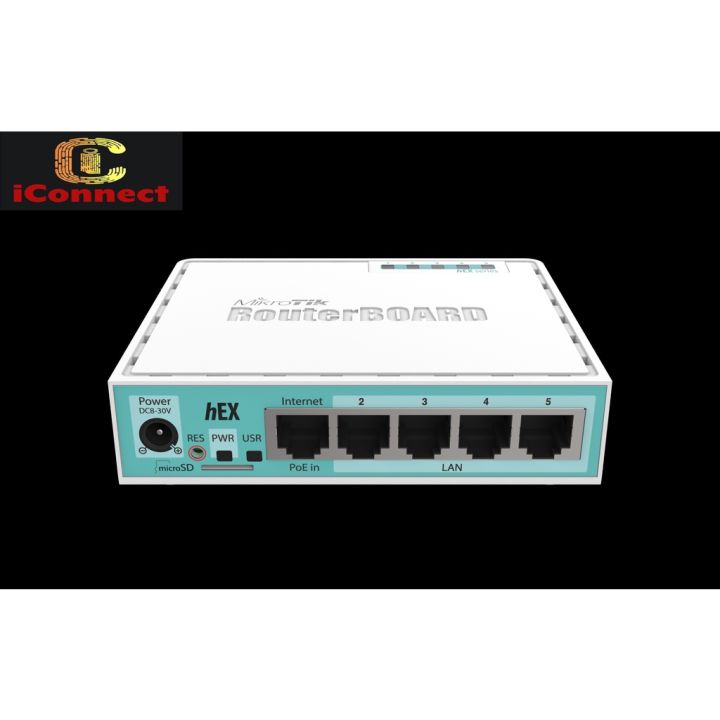 Mikrotik RB750 (HEX Gr3) Gigabit SOHO router | Lazada PH