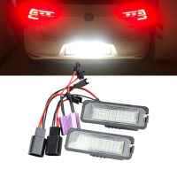 2PCs Error Free LED Number License Plate Light for VW Volkswagen EOS 06~ GOLF 4567 LUPO 99~06 Passat CC 09~ Beetle 2006-2010