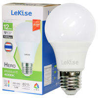 Lekise หลอดไฟ LED A60 HERO 12W แสงคลูไวท์ (CW) E27