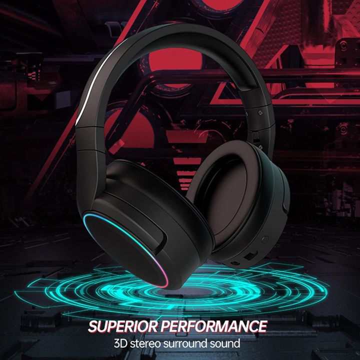 Python Fly X6 Pro 2.4G ,PC Gaming Headset, Wireless Gaming Headphones 7 ...
