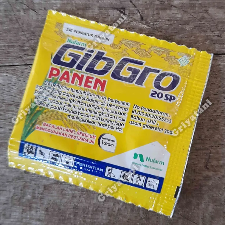 ZPT Gibgro Panen Asam Giberelat 20 Persen | Lazada Indonesia