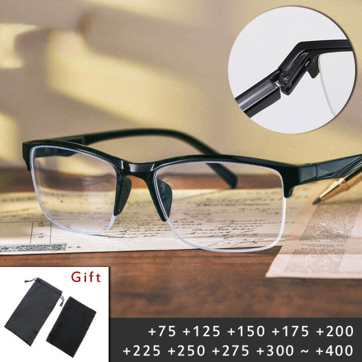 OYKI 【With Free Cloth】+0.75 To +4.0 Reading Glasses New Fashion Women