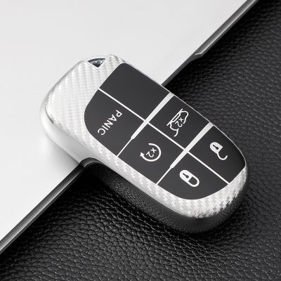 Soft TPU Car Remote Key Case Cover for Jeep Grand Cherokee Chrysler 300C Renegade FIAT Freemont Dodge Ram 1500 Challenger Dart
