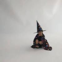 ✨✨BEST SELLER?? 7C232 ชุดเด็ก ชุดฮาโลวีน ชุดแม่มด ผ้าคลุมและหมวก ผ้าคลุมฮาโลวีน The Witch Cloak Halloween ##ชุดแฟนซี ชุดเด็ก ฮีโร่ Fancy Hero Kids