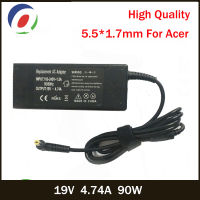 QINERN 19V 4.74A 90W 5.5*1.7mm AC Laptop Charger For Acer Aspire E1-531 E1-571G M5-581G V5-571P 4925G Power Adapter For Acer