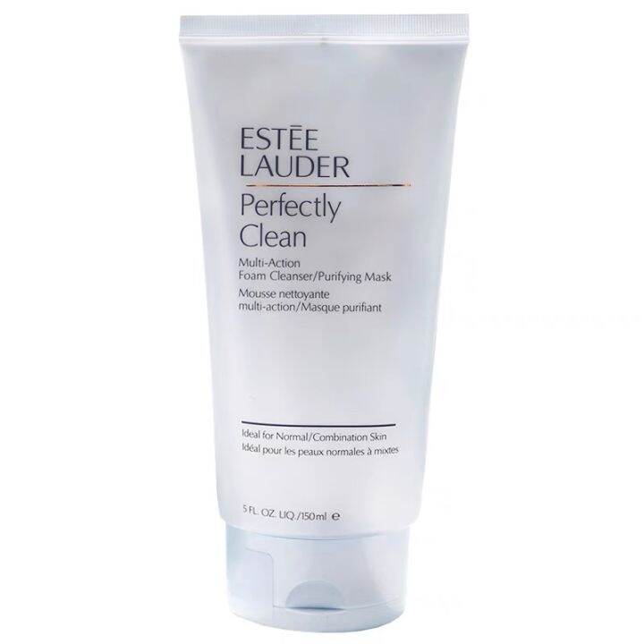 Estee Lauder Perfectly Clean Multi-Action Foam Cleanser/Purifying Mask ...