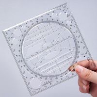 Multifunction Art Design Drawing Ruler  Stereo Geometry Ellipse Template Ruler Tools Students Supplies Rulers  Stencils