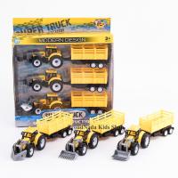 ProudNada Toys ของเล่นเด็กชุดรถก่อสร้าง 3 คัน SUPER TRUCK UNDER CONSTRUCTION NO.9986-11