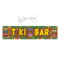 Tiki Banner Hawaiian Party Decorations Backdrop Bedroom Hanging Decoration Office Decoration Holiday Garden Tropical Banner