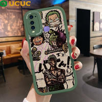 UCUC HP ปลอก Y31เคสสำหรับ Vivo 2021 Y33S Y33T Y35 Y50 Vivoy50 Vivoy33s Vivoy31 Vivoy35 Vivoy33t การ์ตูนเคสมือถือฝาหลังหนัง Zoro