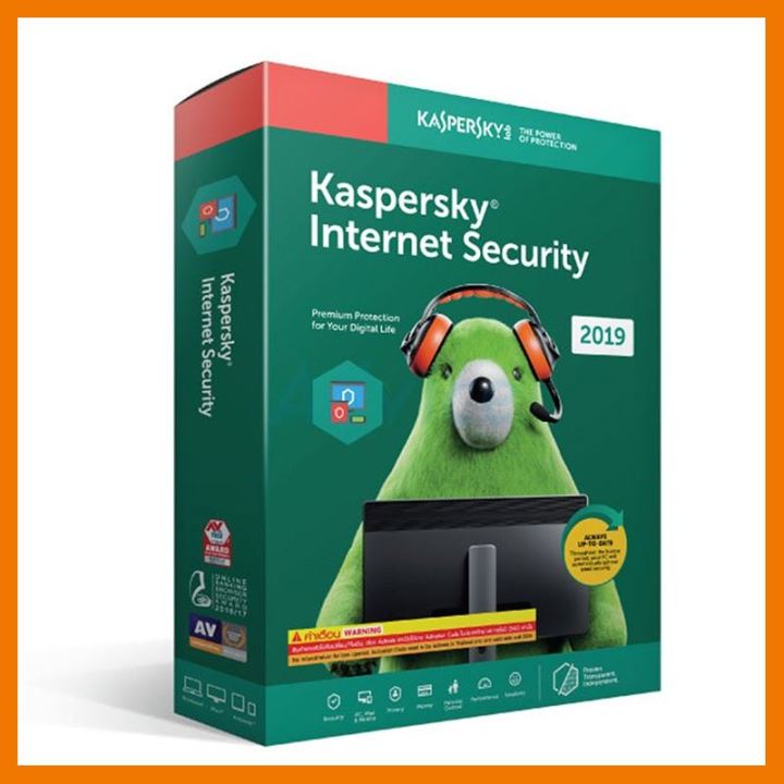 HOT!!ลดราคา Kaspersky Internet Security 2019 (3Desktop) ##ที่ชาร์จ แท็บเล็ต ไร้สาย เสียง หูฟัง เคส Airpodss ลำโพง Wireless Bluetooth โทรศัพท์ USB ปลั๊ก เมาท์ HDMI สายคอมพิวเตอร์