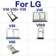 CW Sim Card Tray Holder Board For V30 V30Plus V35 V40 V50 V50S V60 Slot SD