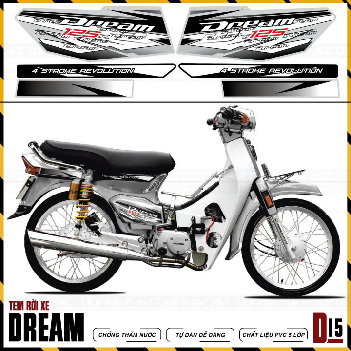 Honda Dream II Thái tem lửa chạy 99 km tại Việt Nam