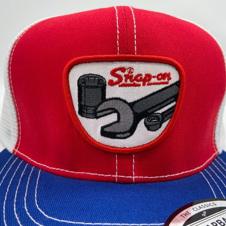 หมวก-หมวกตาข่าย-หมวกวินเทจ-snap-on-vintage-หมวกแนววินเทจ-snapback-hiphop-หมวก-หมวกแฟชั่น-หมวกเต็มใบ-cap-fashion-vintage-summer-2565