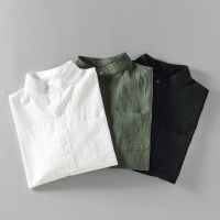 [Three colours! M-5XL] เสื้อเชิ้ตแฟชั่นผู้ชายขนาดใหญ่