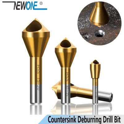 ♨ NEWONE Countersink Deburring Drill Bit 2-5-10-15 Metal Taper Stainless Steel Hole Saw Cutter Chamfering Power Drills Tool