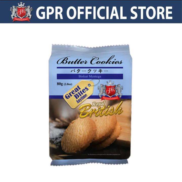SARAWAK GPR Royal British Butter Cookies 80g 004 Lazada