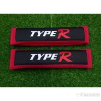 นวมหุ้มเบลผ้า TYPE R สีแดง 1คู่