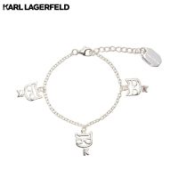 KARL LAGERFELD - K/IKONIK CHOUPETTE CHARMS BRACELET 226W3937 กำไล