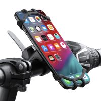 Universal 360 Rotatable Silicone Bicycle Bike Phone Holder Motorcycle Support for IPhone Samsung Xiaomi Stand Bracket