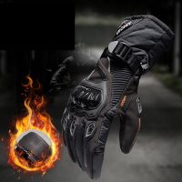 SUOMY Motorcycle Gloves Men 100% Waterproof Windproof Winter Moto Gloves Touch Screen Gant Moto Guantes Motorbike Riding Gloves