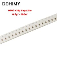 100pcs 0805 SMD Chip Multilayer Ceramic Capacitor 0.5pF - 47uF 10pF 22pF 100pF 1nF 10nF 100nF 0.1uF 1uF 2.2uF 4.7uF 10uF 22uF