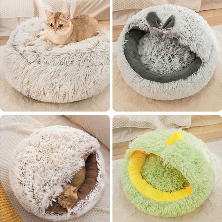 winter-long-plush-cat-bed-round-cat-cushion-cat-house-2-in-1-warm-cat-basket-cat-sleep-bag-cat-nest-kennel-for-small-cat-dog