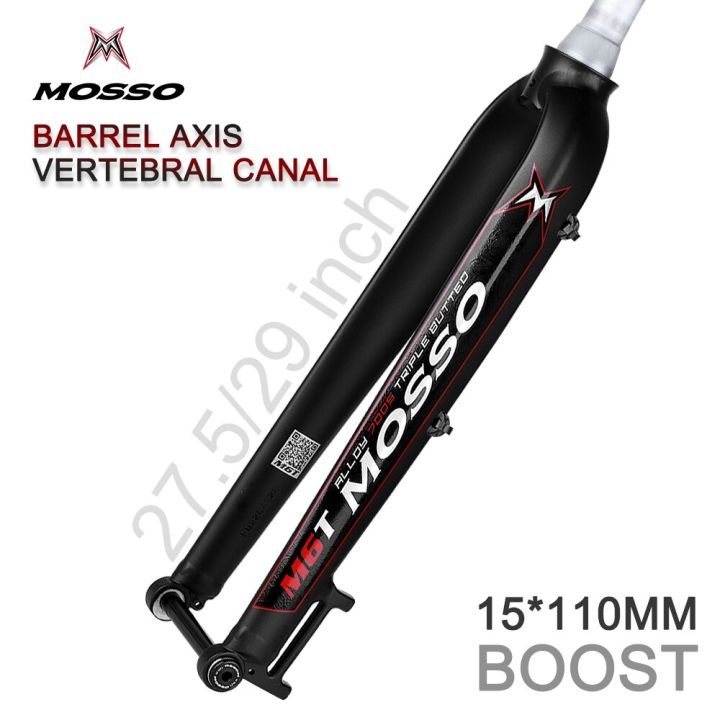 มอสโซ่-m6t-ช่วยเพิ่ม-mtb-จักรยานส้อมรองรับหน้า29er-27-5-29โช๊คจักรยานหลอดกรวยอะลูมิเนียม7005-110x15mm-28-6-39-8มม