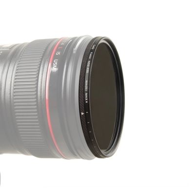 PLZ Cuely 58 มม. ND2-400 ND2 ถึง ND400 ND Filter Lens ตัวกรองตัวแปรที่ปรับความหนาแน่นเป็นกลาง