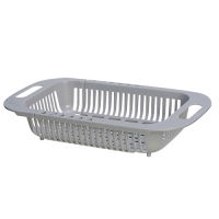 Retractable Kitchen Foldable Sink Drainer Plastic Filter Dish Rack Flexible Drain Basket Drainer Folding Vegetable Drain Basket