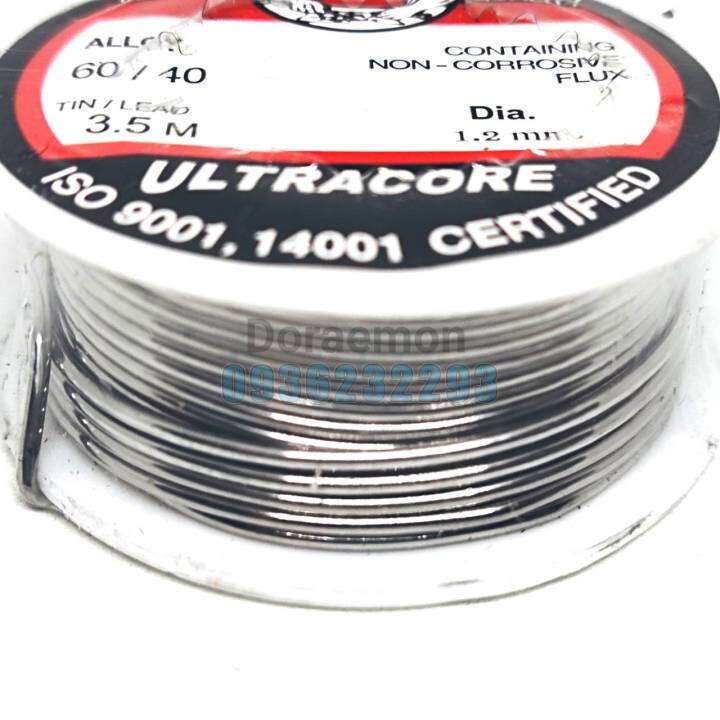 ตะกั่วบัดกรี-ultracore-60-40-ขนาด1-2mm-ยาว3-5เมตร-ใช้กับงานบัดกรี