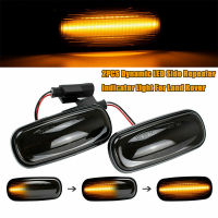 2X LED Side Repeater ไฟแสดงสถานะแบบไดนามิกสำหรับ Land Rover Discovery Defender ไฟ LED Strip ไฟเลี้ยว LED สำหรับ Auto