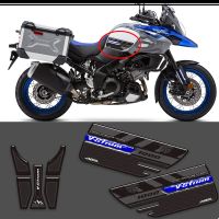 ชุด Bantaltangki Gaman Genggaman Gas Miny Sticker Lututuntuk Suzuki V Strom Vstrom V-Strom DL 1000 XT DL1000