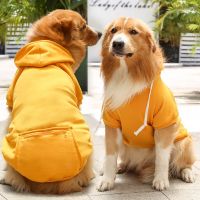 Winter Pet Dog Clothes Dogs Hoodies Fleece Warm Sweater Soft Pets Clothing Zipper Pocket Sweater Costume Coat M L XL Accessories Clothing Shoes Access