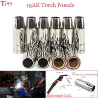 15AK Gas Nozzle Euro Style MIG Welding Gun Tip Nozzle Shield Cup for MB 14AK 15AK MIG Welding Torch Welding Tools