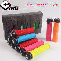 2pcs ODI Bicycle Handlebar Grips Rubber 22.2mm Bike Grips Non-slip with Lock on MTB grips 135mm Cycling Accessories