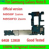 ปลดล็อคสำหรับ Galaxy Note เมนบอร์ด N950fd 8 N950f 64Gb ได้รับการทดสอบแล้วว่าเป็นบอร์ดลอจิกที่ใช้งานได้ดี