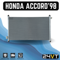 แผงร้อน ฮอนด้า แอคคอร์ด 1998 - 2002 HONDA ACCORD 98 - 02 แผงรังผึ้ง รังผึ้ง แผงคอยร้อน คอล์ยร้อน คอนเดนเซอร์ แผงแอร์ คอยแอร์ คอล์ยแอร์