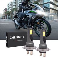 ชุดแปลงไฟหน้า H7 6000K สําหรับ 1000 650 300 2011-2015 ZX10R ZX6R 2003 2004-2016 2 ชิ้น Accessories