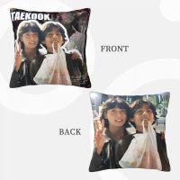 (All in stock, double-sided printing)    Kpop Pillow Case Kpop Velvet Pillow Case AB51 Square Pillow Case 30x30cm 40x40cm 45X45cm 50x50cm 55X55cm 60x60cm   (Free personalized design, please contact the seller if needed)