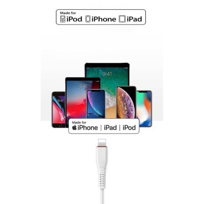 สายชาร์จไอโฟน 2.4A ชาร์จเร็ว  สายชาร์จไอโฟน 1.2M สายชาร์จสำหรับ iPhone5 5S SE 6 6S Plus  7 8 Plus X XS Max XR Charger สำหรับ iPad