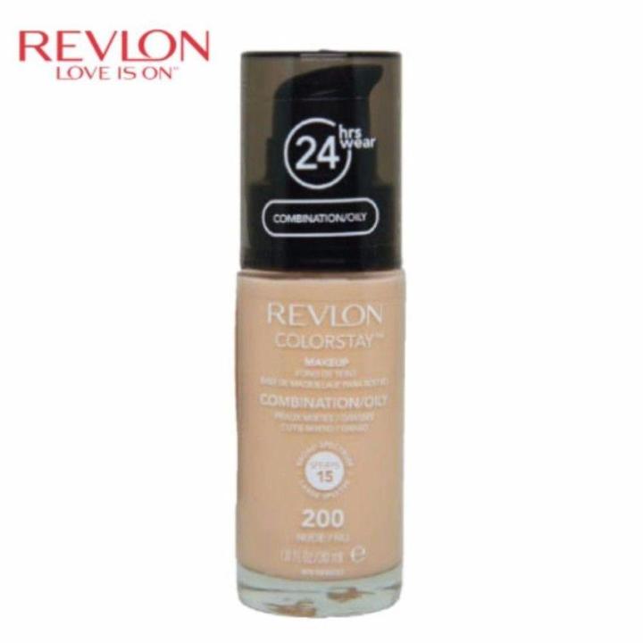 revlon-colorstay-foundation-เบอร์-200-nude