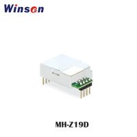 10pcs Winsen MH-Z19D NDIR CO2 โมดูลความไวสูง การใช้พลังงานต่ํา UART เอาต์พุต PWM ป้องกันการรบกวนไอน้ํา