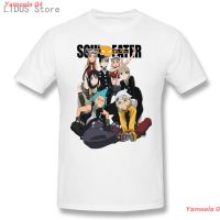 New T-Shirt Cartoon Anime Vintage Adventure Manga Soul Eater Characters Cool Design Essential Short Sleeve Ca  JYT7